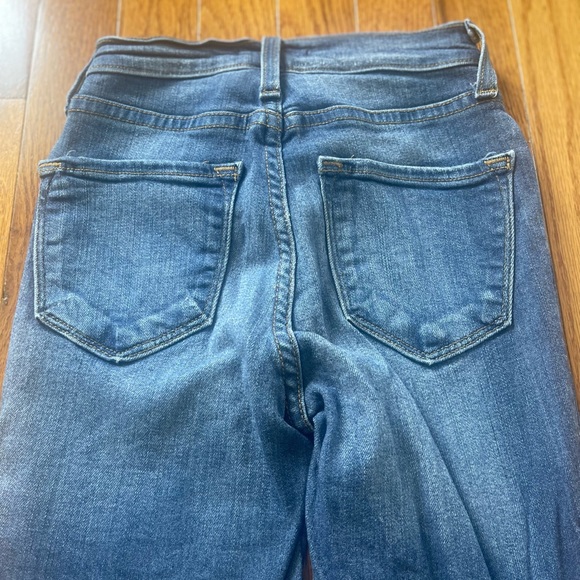 Women’s Fashion Nova Dark Wash Jean Leggings - Size 3 - Picture 11 of 12